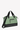 Angled front view of Sherpani Anti-Theft bag, the Boston AT in Basil. The bag features a soft green front panel with black accents. This Anti-Theft travel bag includes security features for safe travels and an adjustable crossbody strap. #color_basil