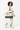 Model wearing the Sherpani Boston AT in Straw on her right shoulder, with her right foot lifted. #color_straw
