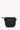 Back view of Sherpani crossbody, the Milli in Raven. The back of the bag is entirely black. #color_raven