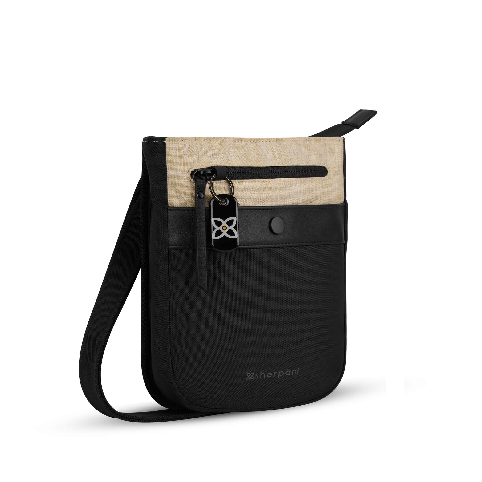 The Mini-Zipper Bag, Leather Crossbody strap, Ready to Ship