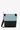 Back view of Sherpani's crossbody, the Sadie in St. Lucia. The top half of the bag is aqua blue accented by a light green trim and the bottom half of the bag is black. There is an external pocket on the back. A zipper pocket sits on one side with an easy-pull zipper. The bag has an adjustable crossbody strap. #color_st-lucia