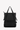 Back view of Sherpani Anti-Theft bag, the Tempest AT in Carbon. This Anti-Theft reversible tote features an adjustable backpack strap. #color_carbon-metal