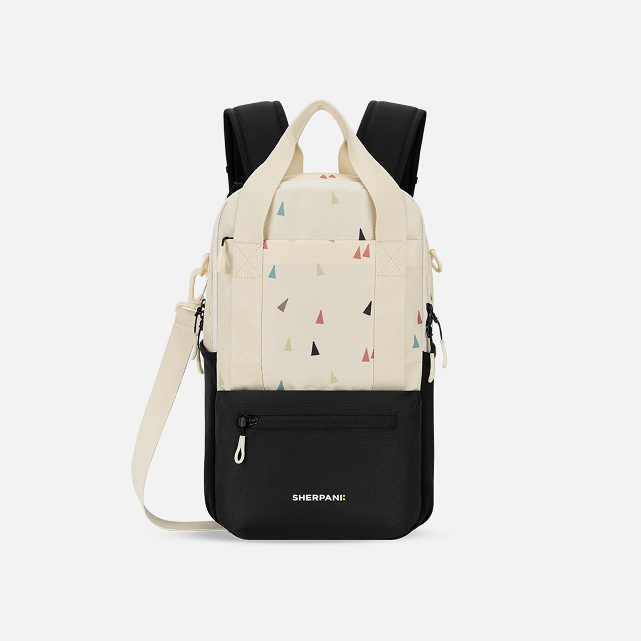 Terrazzo Print Convertible Travel Backpack| Sherpani Camden