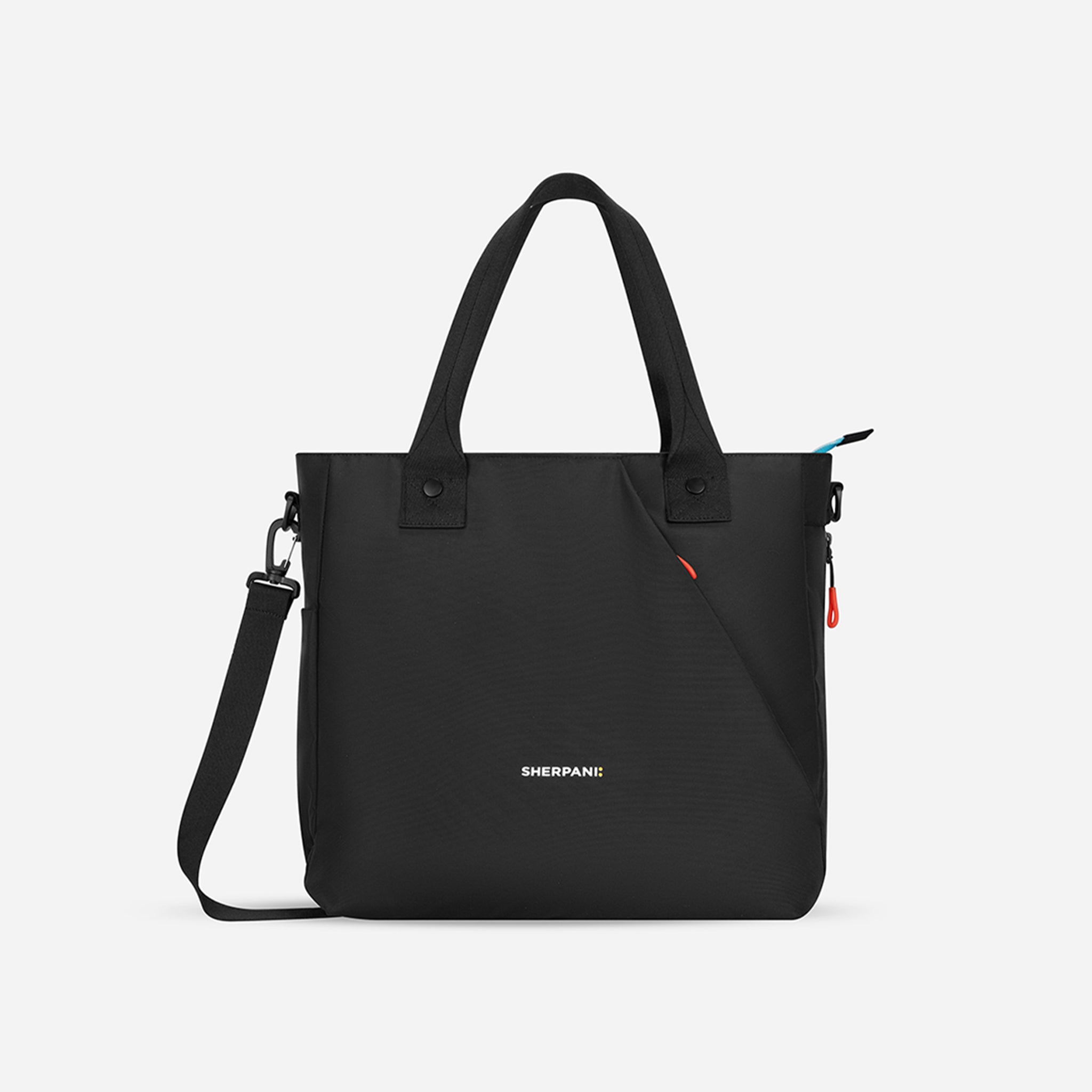 black tote travel bag The Go Anywhere Day Trip by Urban Totes Ideal for office days or museum dates Black | Utility Tote |