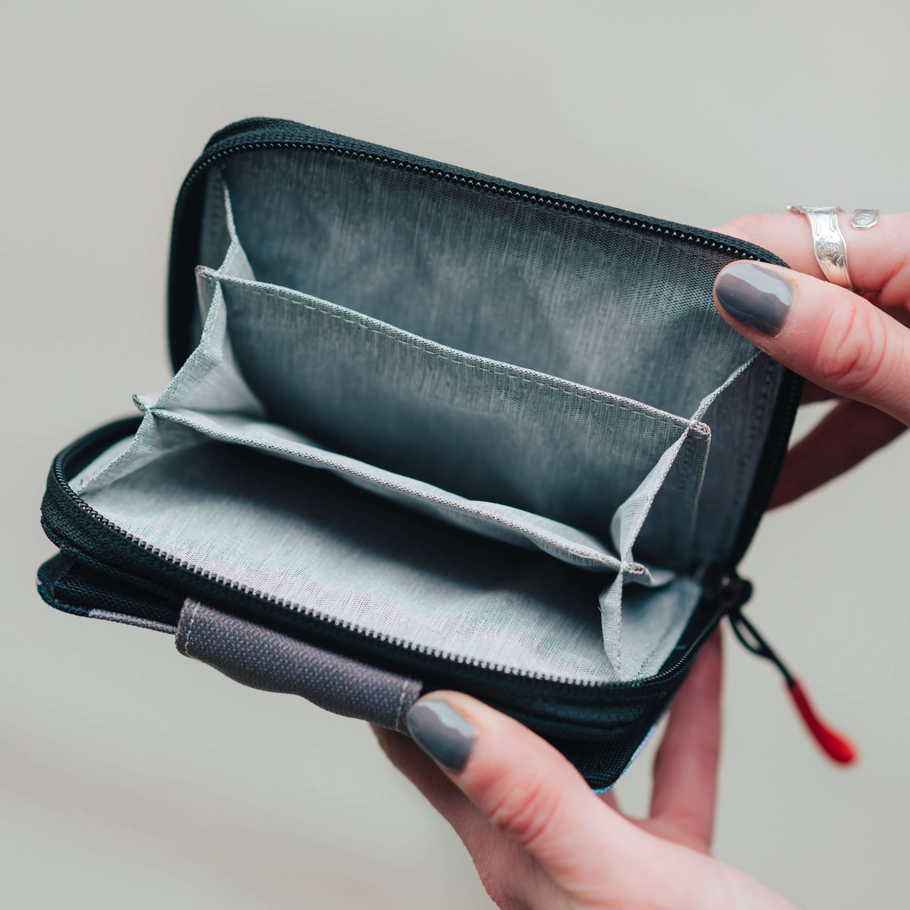 Button Decor Long Wallet RFID PU Vintage With Wristlet RFID Anti-theft PU  Leather Zipper Ladies Clutch Bag Female Phone Purses Card Holder | SHEIN USA