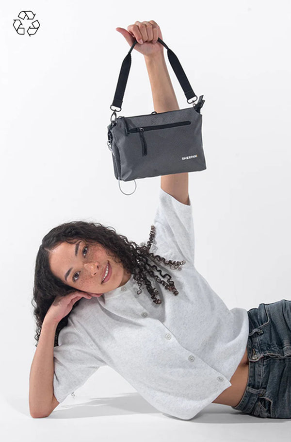 MEI ANTI-THEFT BAG IN GRANITE