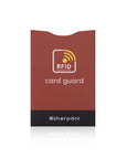 Front view of card guard in Cider.