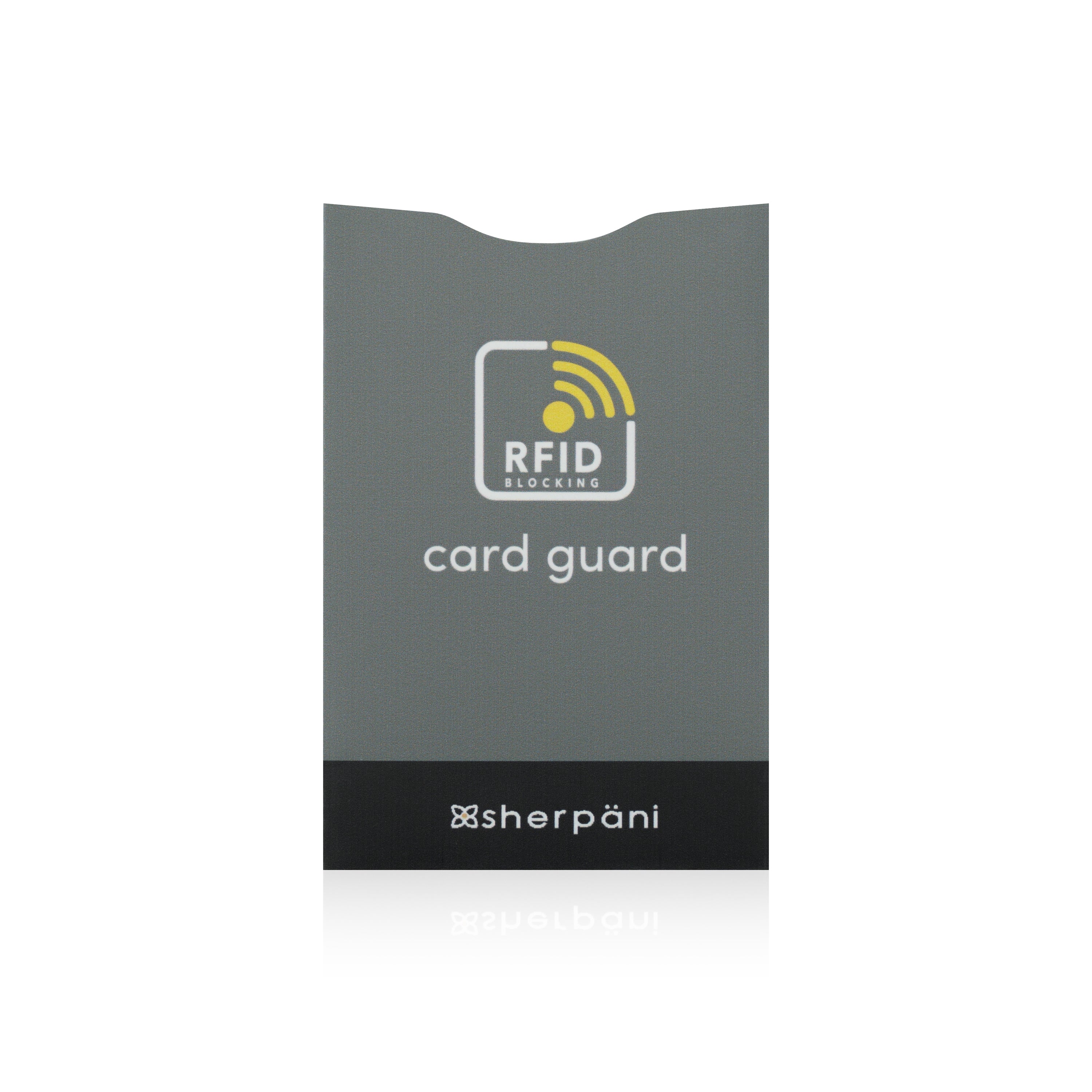 Front view of card guard in Juniper.