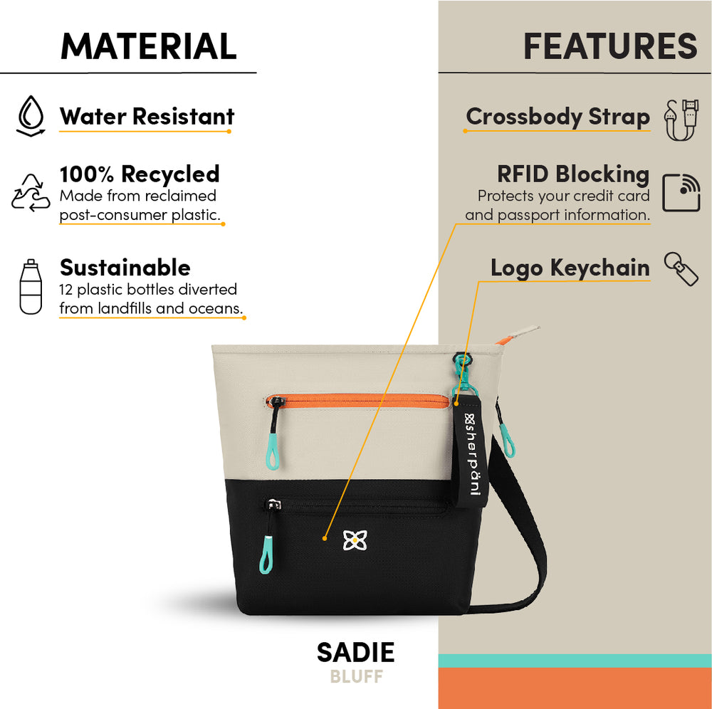 Sadie | Best Crossbody Bag for Women | Sherpani
