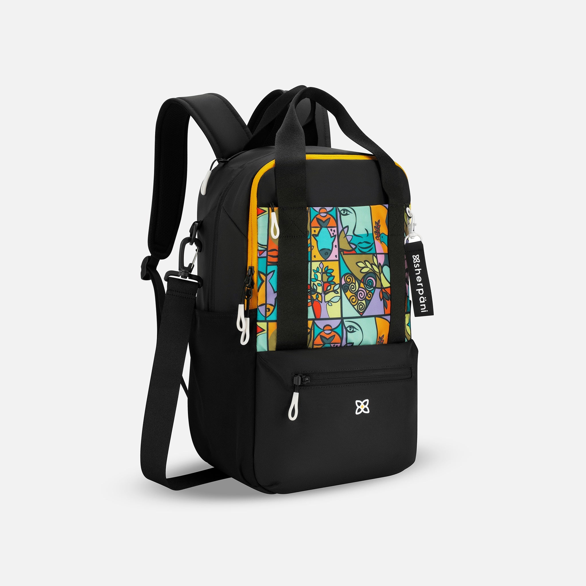 camden market leather backpack Convertible Backpack, Tote & Crossbody