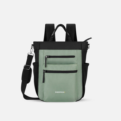 Sherpani Soleil Anti Theft Convertible Backpack 3 in 1 Tote Crossbody Purse Aloe backpack-soleil-aloe-mist-anti  main image 4