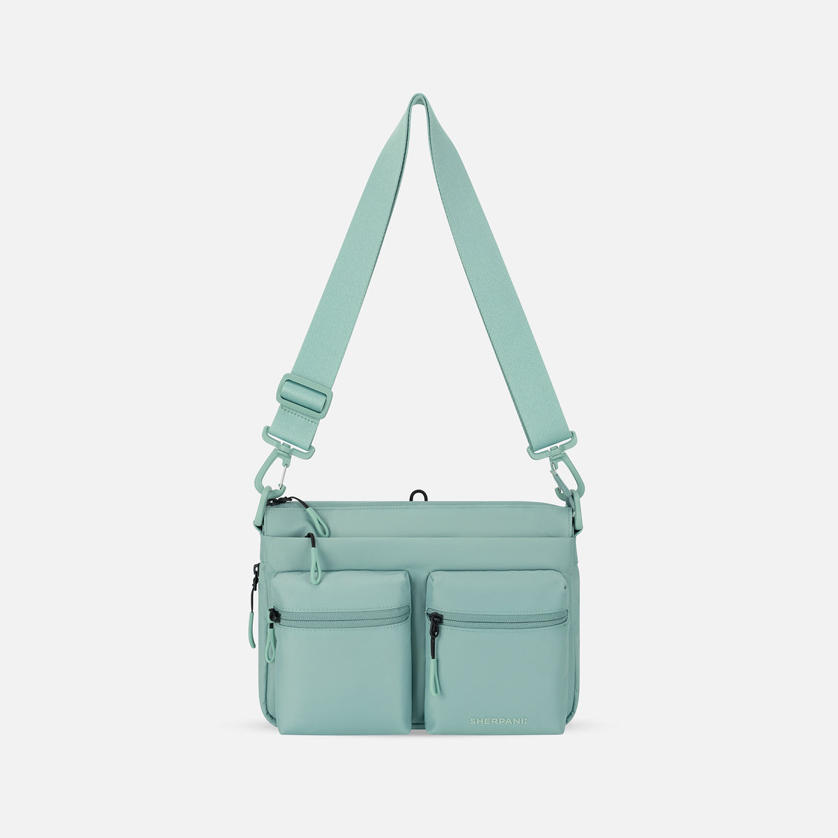 Chromatic Black RFID Crossbody Bag| Sherpani Ceara