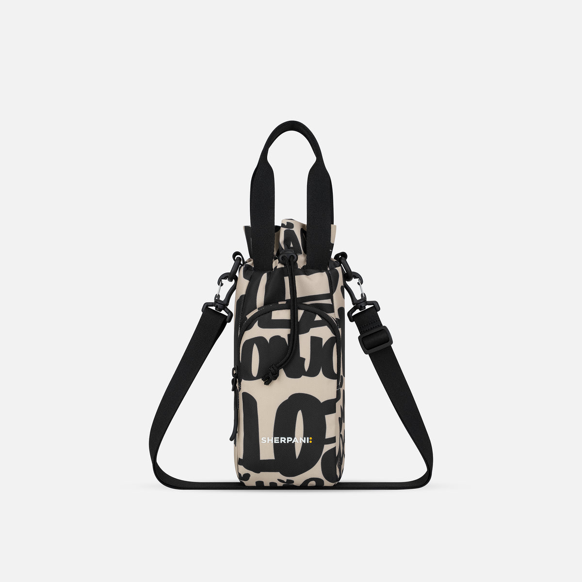 Izzie Water Bottle Crossbody Ciao Print