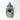 A Sherpani Izzie Olivine Water Bottle Crossbody with multiple pockets, shown holding a water bottle, smartphone, and essential items on a white background. #color_olivine-green