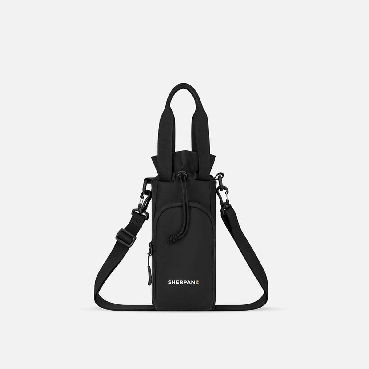 Izzie Water Bottle Crossbody Raven