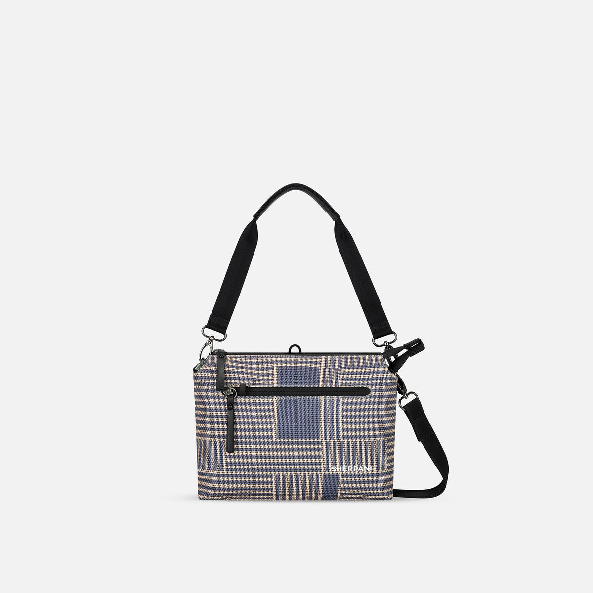 Passport Print RFID Anti-Theft Travel Crossbody| Sherpani Mei AT