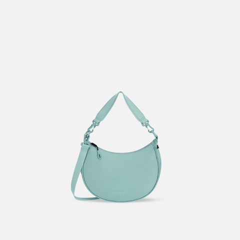 Blue Medium Crescent Crossbody Bag | Sherpani Mina