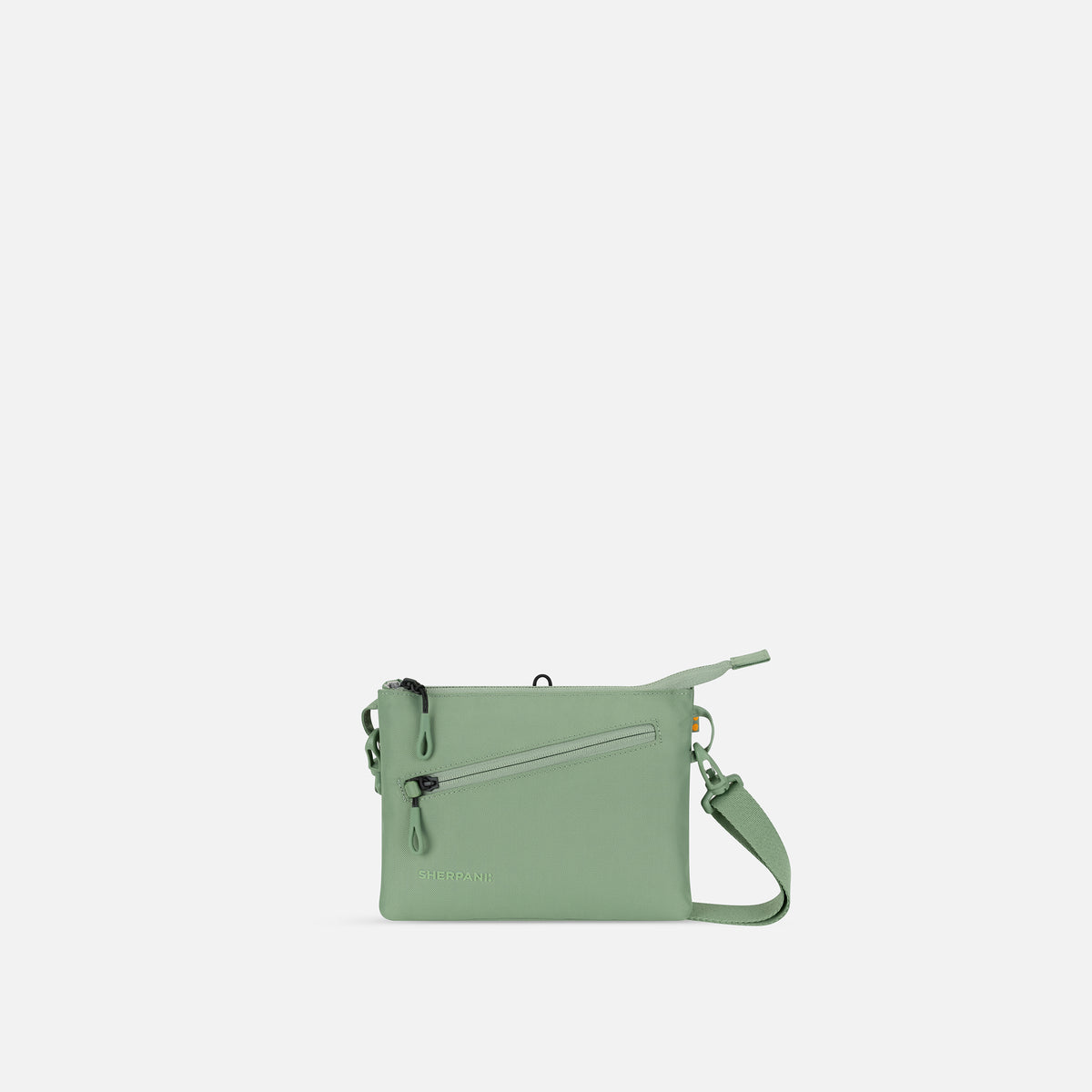 Chromatic Black Slim RFID Crossbody Bag| Sherpani Zoom