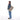 Woman wearing a Sherpani Jaunt Dune Tan Garment Duffle by the crossbody strap against white backdrop #color_dune-tan