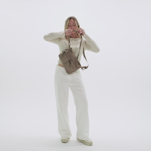 Chromatic Black RFID Crossbody Bag| Sherpani Ceara