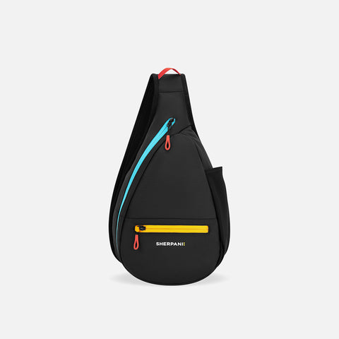 Chromatic Black Anti-Theft Sling Bag | Sherpani Esprit