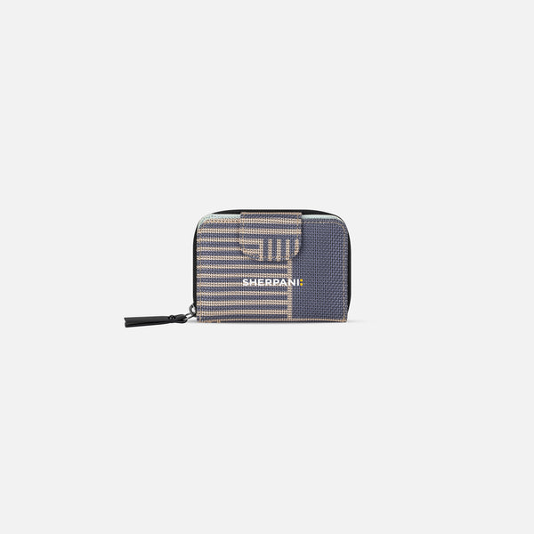 Houndstooth RFID Small Zip Wallet| Sherpani Barcelona AT