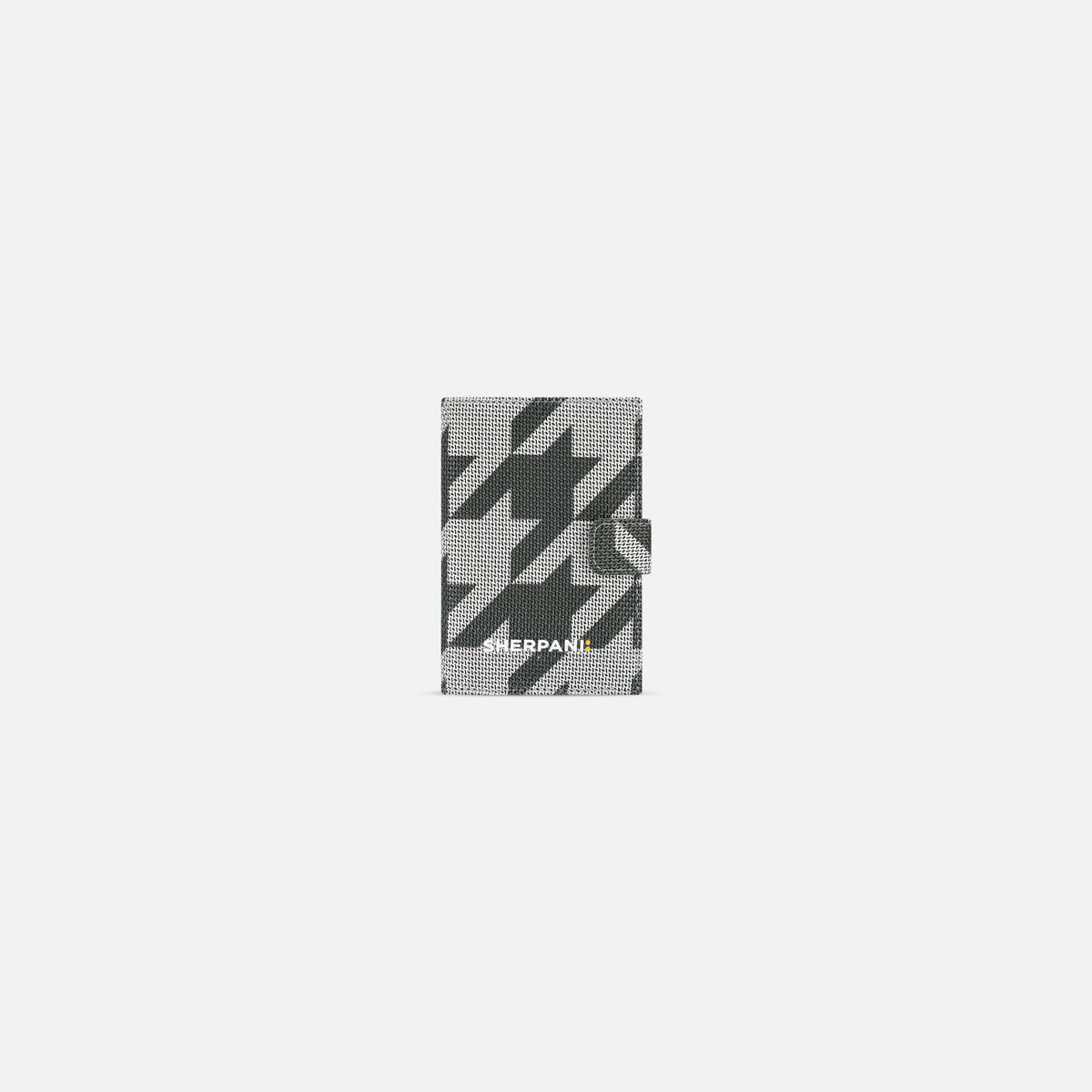 Vienna AT Passport Wallet Houndstooth Print