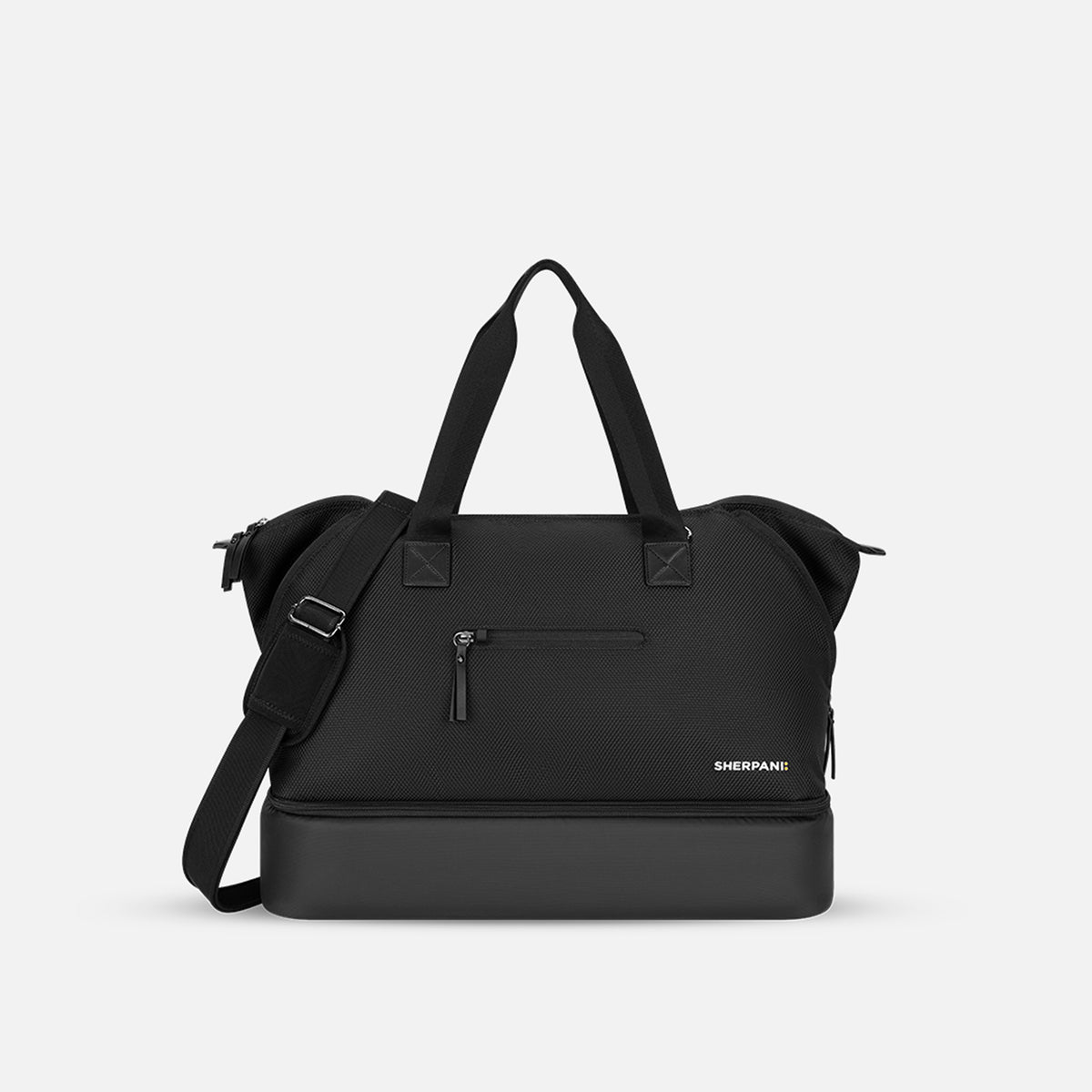 Carbon Black Weekender Duffle Bag | Sherpani Boston AT