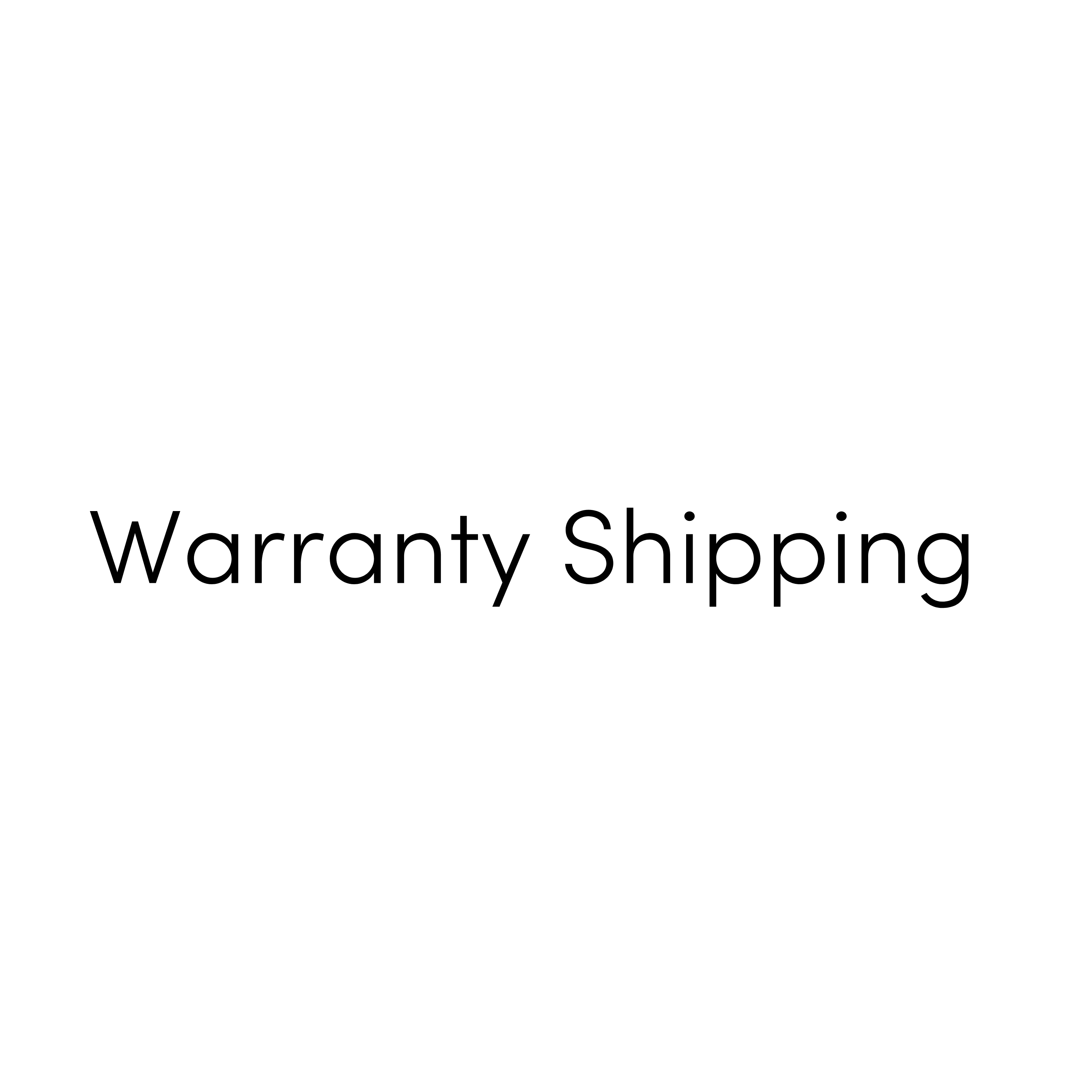 Warranty Shipping